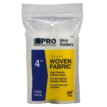 Pro Solutions 4 in. Wvn Mini Rol 3/8 in. 2Pk 41438